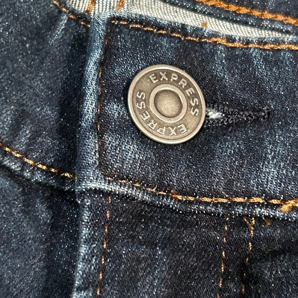 EXPRESS Jeans Denim Skinny Hyper Stretch Dark Blue Wash Mens 36x34 NWT - Picture 5 of 12